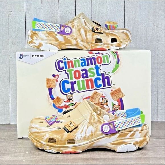 CROCS Shoes Cinnamon Toast Crunch Crocs Mens Size 8 Womens Clog New In Box Poshmark